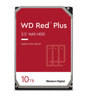 Hard disk western digital red plus nas 10tb, sata3, 256mb, 3.5inch, bulk