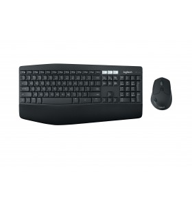 Logitech mk850 tastaturi rf wireless + bluetooth qwerty us internațional negru