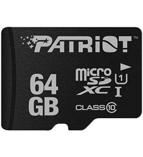 Patriot microsdhc card lx series 64gb uhs-i/class 10