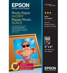 Epson photo paper glossy - 10x15cm - 100 de coli