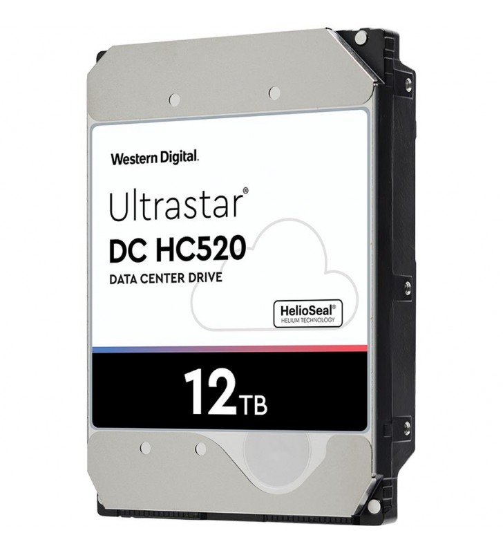 Western digital ultrastar dc hdd server he12 (3.5’’, 12tb, 256mb, 7200 rpm, sata 6gb/s, 512e se) sku: 0f30146