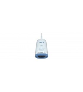 Cs6080-hc white corded fips (with stand) kit: cs6080-hckf00bvzww scanner, stnd-gs0060c-0b stand