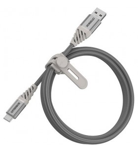 Otterbox premium cable usb ac/1m silver