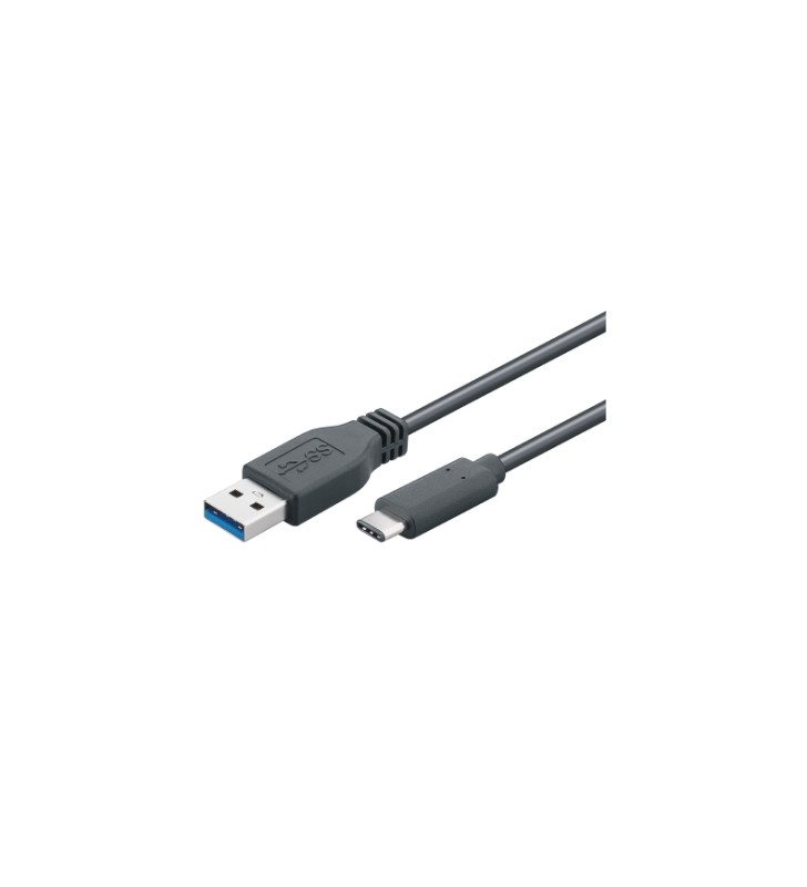 1.5m usb-c 3.0 to a cable/m/m - black