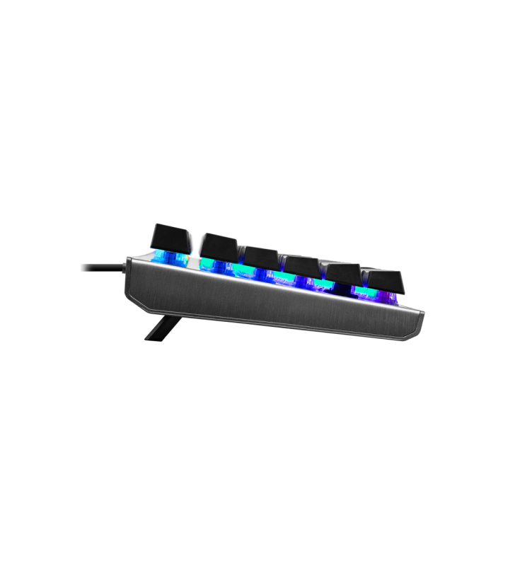 Tastatura cooler master ck530 v2 brown switch mecanica rgb led, usb, gunmetal black