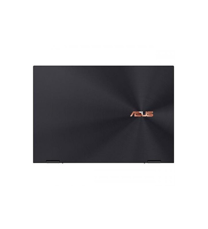 Laptop 2-in-1 asus zenbook flip s ux371ea-hr017r, intel core i7-1165g7, 13.3inch touch, ram 16gb, ssd 1tb, intel iris xe graphics, windows 10 pro, jade black + docking station asus os200