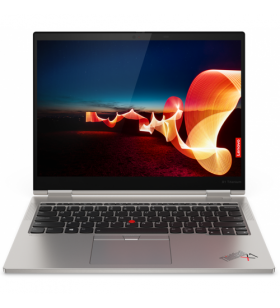 Laptop 2 in 1 lenovo thinkpad x1 titanium yoga gen 1 cu procesor intel core i7-1160g7, 13.5", qhd, 16gb, 1tb ssd, intel iris xe graphics, windows 10 pro, titanium