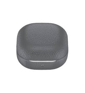 Samsung galaxy buds live leather cover gray