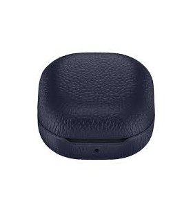 Samsung galaxy buds live leather cover navy