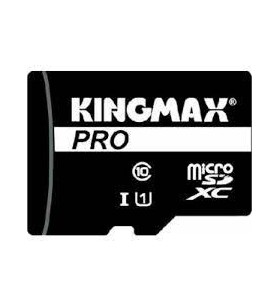 Card microsd kingmax, 128 gb, microsdhc, clasa 10, standard uhs-i u1, "km-ps04-128gb-pro"
