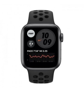 Smartwatch apple watch nike series 6, 1.78inch, curea silicon, space gray-anthracite/black