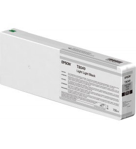 Epson singlepack light light black t804900 ultrachrome hdx/hd 700ml