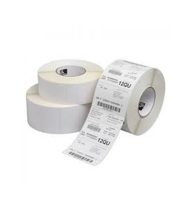 Label, paper, 76x76mm thermal transfer, z-select 2000t, coated, permanent adhesive, 76mm core