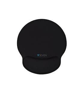 Memory foam support mouse pad/black 9 x 8 in (230 x 200mm)