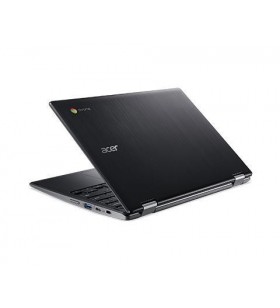Laptop 2-in-1 acer chromebook spin 511 r752tn-c3b7, intel celeron dual core n4020, 12inch touch, ram 4gb, emmc 32gb, intel uhd graphics 600, chrome os, black