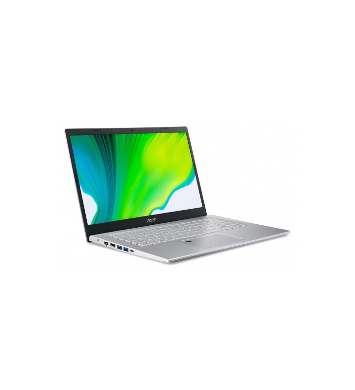 Laptop acer aspire 5 a514-54-79l8, intel core i7-1165g7, 14 inch, ram 16gb, ssd 512gb, intel iris xe graphics, windows 10 pro, pure silver