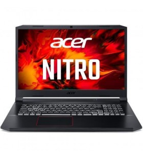 Laptop acer nitro 5 an517-52, intel core i7-10750h, 17.3inch, ram 16gb, ssd 512gb, nvidia geforce gtx 1660 ti 6gb, no os, black