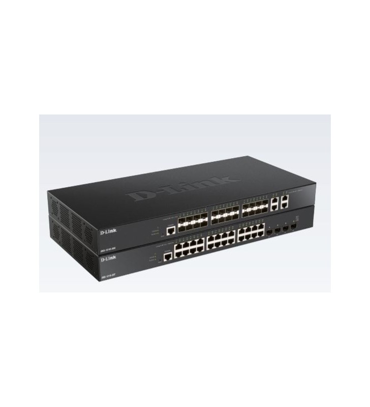 D-link dxs-1210-28t switch-uri gestionate 10g ethernet (100/1000/10000) 1u negru