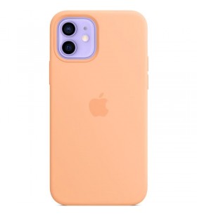 Iphone 12 / 12 pro silicone/case with magsafe - cantaloupe