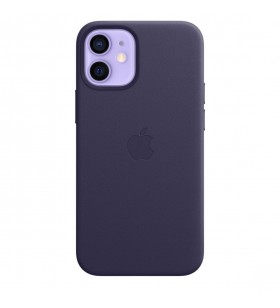 Iphone 12 mini leather case/with magsafe - deep violet