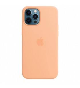 Iphone 12 pro max silicone case/with magsafe - cantaloupe