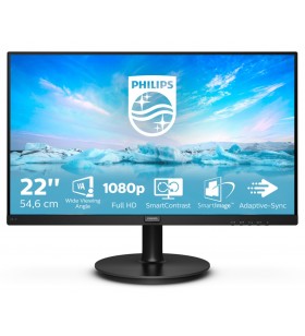 Philips v line 221v8a/00 led display 54,6 cm (21.5") 1920 x 1080 pixel full hd negru