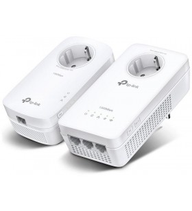 Tp-link tl-wpa8631p kit adaptor rețea alimentare 1300 mbit/s ethernet lan wi-fi alb 2 buc.