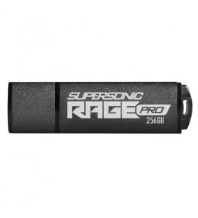 Stick memorie  supersonic rage pro 256gb, usb3.0, black