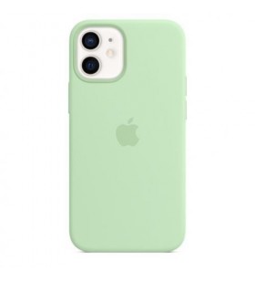 Protectie pentru spate apple magsafe silicone pentru iphone 12 mini, pistachio