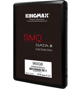 Ssd kingmax, 960gb, 2.5 inch, s-ata 3, 3d qlc nand, r/w: 540 mb/s/480 mb/s mb/s, "km960gsmq32"