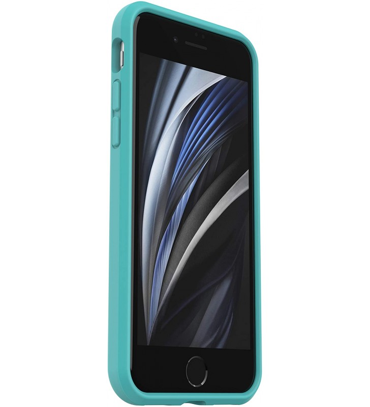 Husa telefon otterbox react apple iphone se/2nd gen/8/7 sea spray-clear/blue