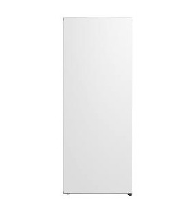 Congelator vertical static nobeltek, volum net 173 l, usi reversibile, 5 sertare transparente + compartiment depozitare pizza, alb, clasa f