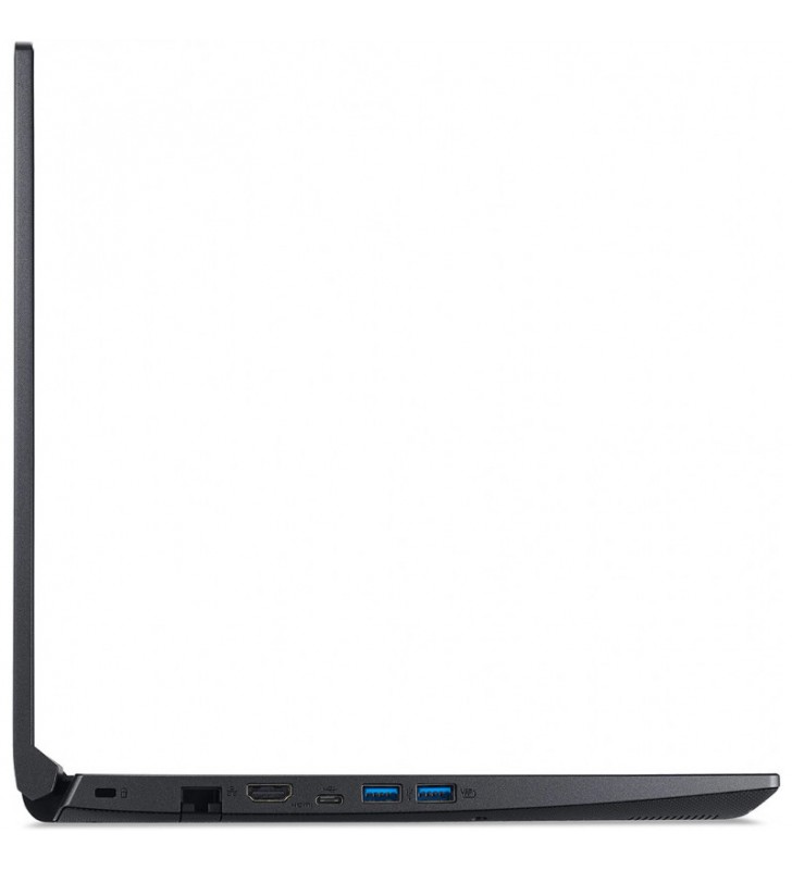 Laptop acer gaming 15.6' aspire 7 a715-75g, fhd, procesor intel® core™ i5-10300h (8m cache, up to 4.50 ghz), 8gb ddr4, 512gb ssd, geforce gtx 1650 ti 4gb, no os, black