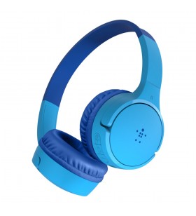 Belkin soundform mini căști bandă de fixare pe cap conector 3,5 mm micro-usb bluetooth albastru