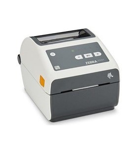 Thermal transfer cartridge printer zd421, healthcare 300 dpi, usb, usb host, modular connectivity slot, 802.11ac, bt4, row, eu and u