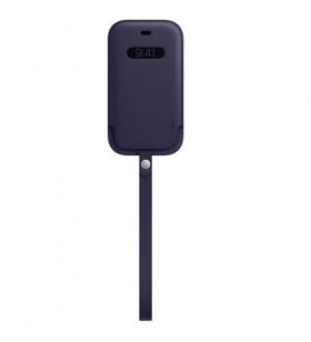 Etui apple magsafe leather pentru iphone 12 mini, deep violet
