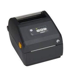 Direct thermal printer zd421 300 dpi, usb, usb host, modular connectivity slot, btle5, eu and uk cords, swiss font, ezpl