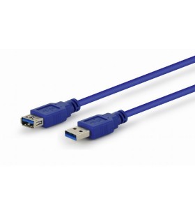 Cablu  usb3.0 prel., bulk, 3m "ccp-usb3-amaf-10"
