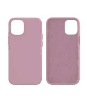 Husa de protectie next one pentru iphone 12 mini, silicon, roz