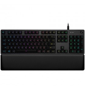 Logitech g513 carbon rgb mechanical gaming keyboard - carbon - us int'l - usb - intnl - g513 tactile switch