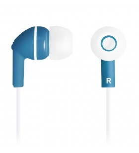 Canyon stereo earphones with micophone, dark blue