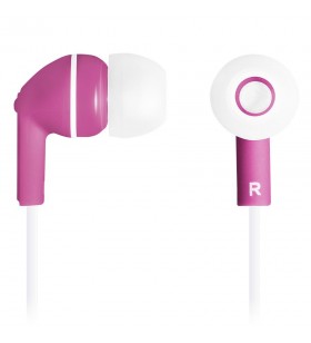 Canyon stereo earphones with micophone, purple