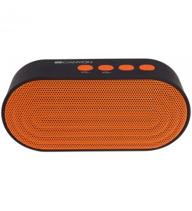 Canyon portable bluetooth v4.2+edr stereo speaker with 3.5mm aux, microsd card slot, usb / micro-usb port, bulit in 300ma batter