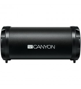 Canyon bluetooth speaker, bt v4.2, jieli ac6905a, tf card support, 3.5mm aux, micro-usb port, 1500mah polymer battery, black, ca