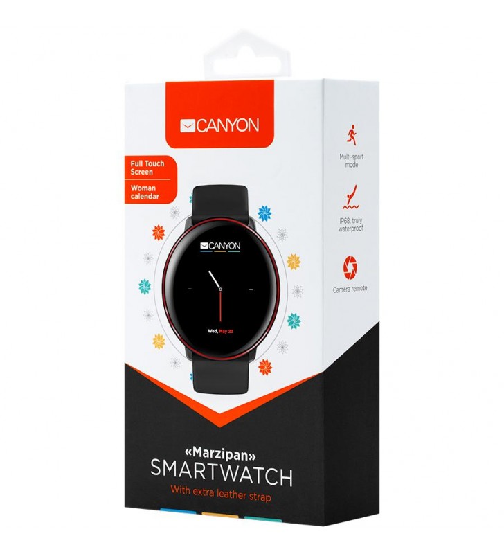 Smart watch, 1.22inches ips full touch screen, aluminium+plastic body,ip68 waterproof, multi-sport mode with swimming mode, comp