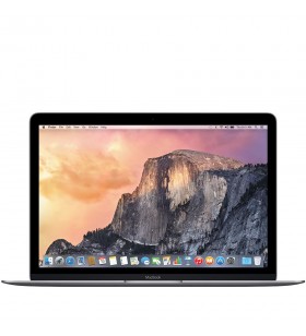 Apple macbook with retina display space gray model a1534: 1.1ghz dual-core intel core m turbo boost up to 2.4ghz, 8gb sdram, 256