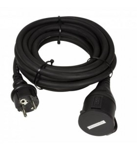 Cablu alimentare logilink lps102, schuko - schuko. 5m, black