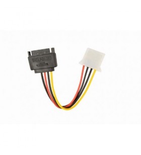 Cablu gembird cc-sata-ps-m, sata - molex, 0.15m