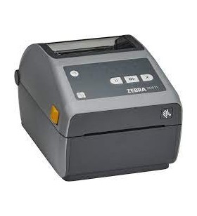 Direct thermal printer zd621 203 dpi, usb, usb host, ethernet, serial, 802.11ac, bt4, row, eu and uk cords, swiss font, ezpl