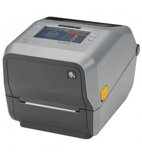 Thermal transfer printer (74/300m) zd621, color touch lcd 203 dpi, usb, usb host, ethernet, serial, btle5, cutter, eu and uk cords,